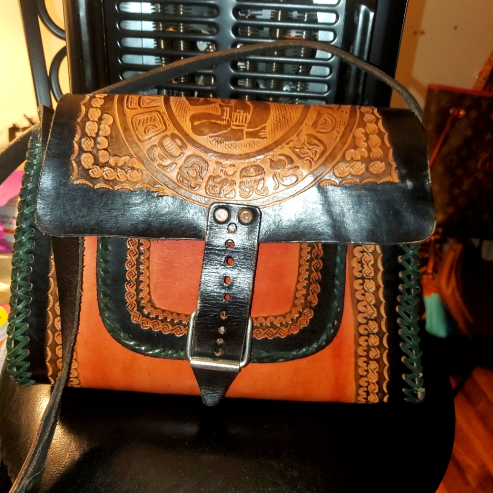 Leather purse from Mexico